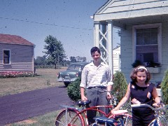 David, Becky Dorrough (bicycle)